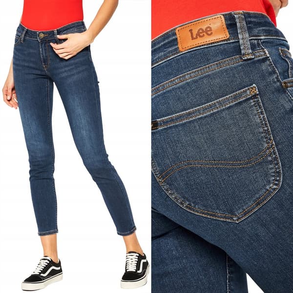 Lee SCARLETT SKINNY Dark Ulrich SKINNY DARK DENIM W29 L33