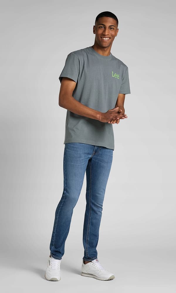 Lee LUKE SLIM Mid Worn DENIM KOMFORTABLE SKINNY W27 L32