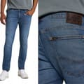 Miniatyrbillede 1 af 8: Lee LUKE SLIM Mid Worn DENIM KOMFORTABLE SKINNY W27 L32