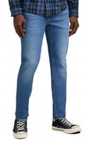 Miniatyrbillede 3 af 8: Lee LUKE SLIM TAPERED Mid Worn In Tube Blå Jeans W36 L34
