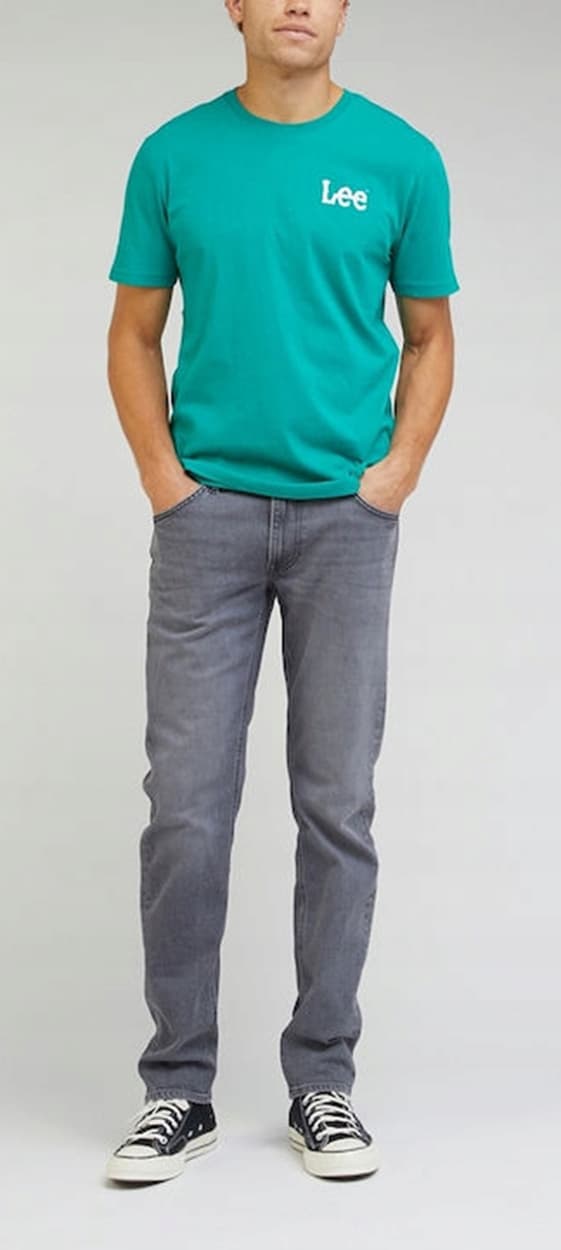 Lee DAREN REGULAR Greys End GRÅ DENIM W32 L34