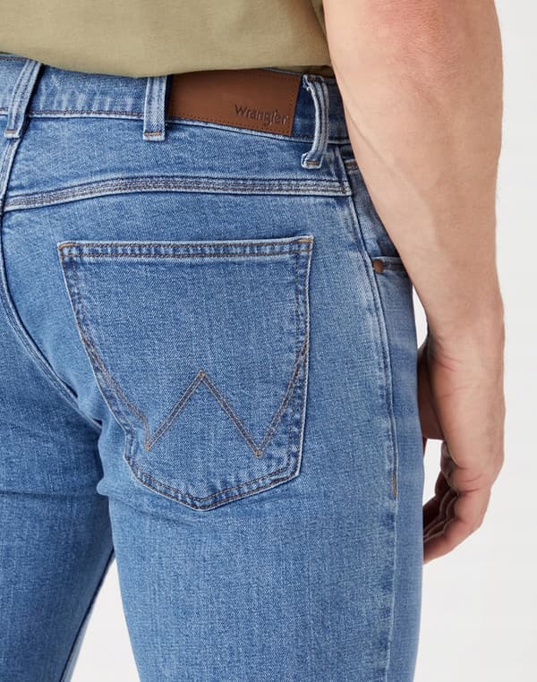 Wrangler REGULAR Great Blue CLASSIC -FARKUT, KUTEN VANHA Pewex $$$ W34 L32