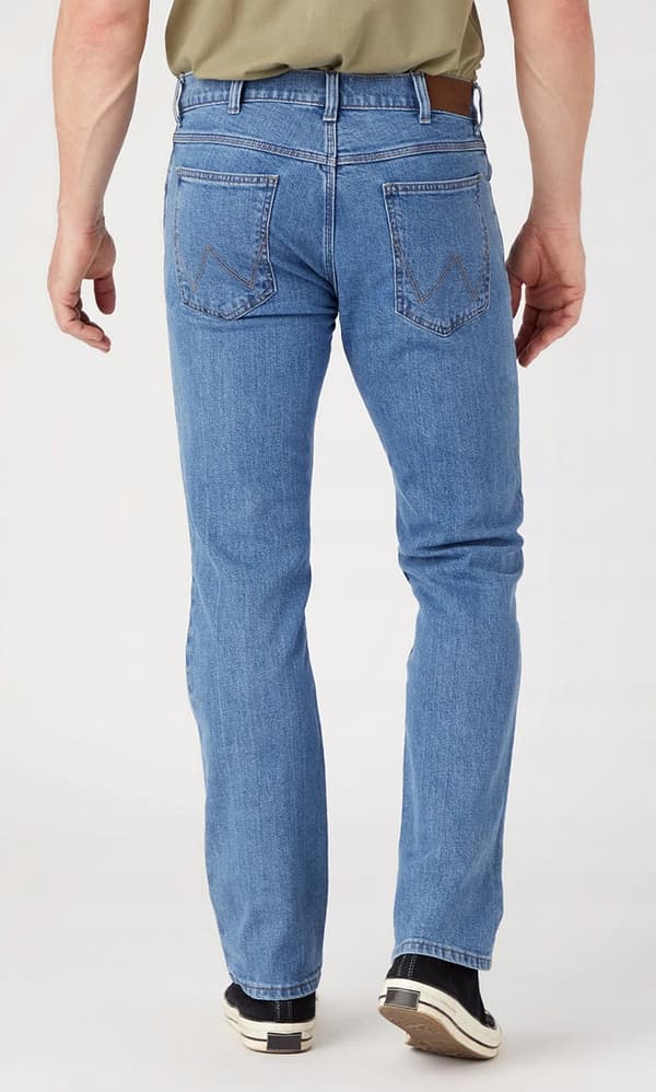Wrangler REGULAR Great Blue KLASSISKE JEANS SOM GAMLE Pewex $$$ W33 L32