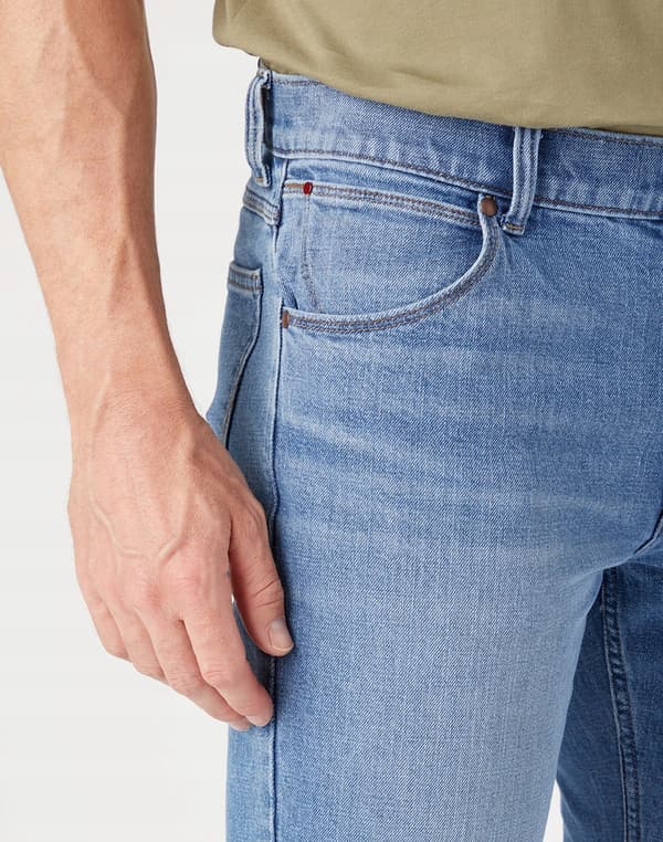 Wrangler REGULAR Great Blue KLASSISKE JEANS SOM GAMLE Pewex $$$ W33 L32