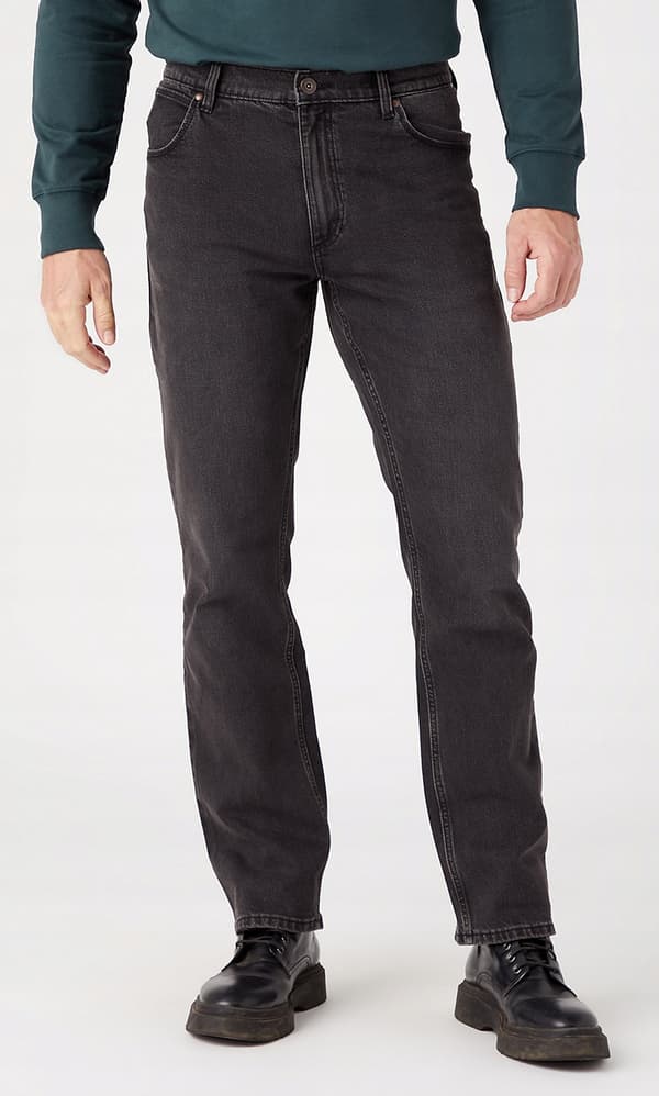 Wrangler STRAIGHT Authentic Grey CLASSIC STRAIGHT GREY DENIM W31 L30