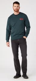 Pikkukuva 5 / 6: Wrangler STRAIGHT Authentic Grey CLASSIC STRAIGHT GREY DENIM W31 L30