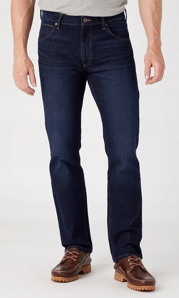 Wrangler REGULAR Begagnad Blå KLASSISK MARINBLÅ DENIM W31 L32