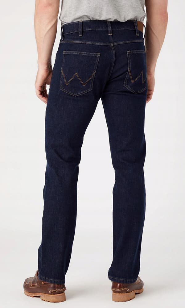 Wrangler REGULAR Begagnad Blå KLASSISK MARINBLÅ DENIM W31 L32