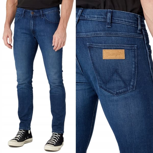 Wrangler BRYSON Blå Ringjeans W30 L32