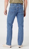 Miniatyrbillede 4 af 6: Wrangler STRAIGHT Great Blue JEANS SOM OLD STRAIGHT SOLID Pewex W31 L30