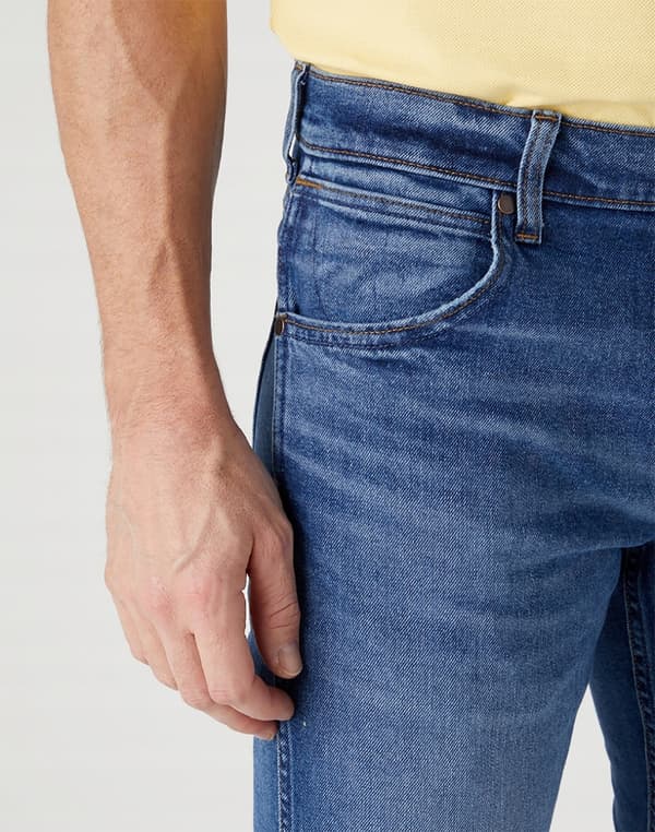 Wrangler Greensboro SmokeSea Coolmax-jeans W40 L32