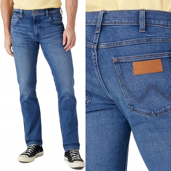 Wrangler Greensboro SmokeSea Coolmax-jeans W40 L32