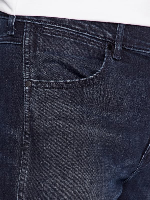Wrangler LARSTON SLIM TAPERED Dusky Night BRUSHED 365 WARM W33 L32