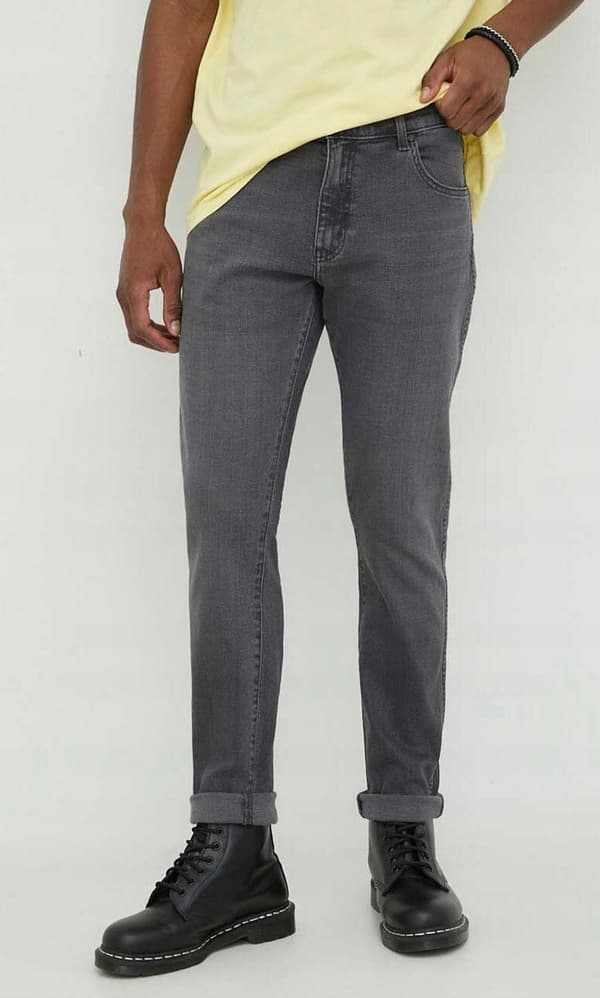 Wrangler LARSTON Blackout GRÅ GRAFIT W38 L30