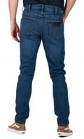 Miniatyrbillede 4 af 7: Wrangler LARSTON SLIM Louie Louie SUPERFABRICEREDE MØRK DENIM W38 L32