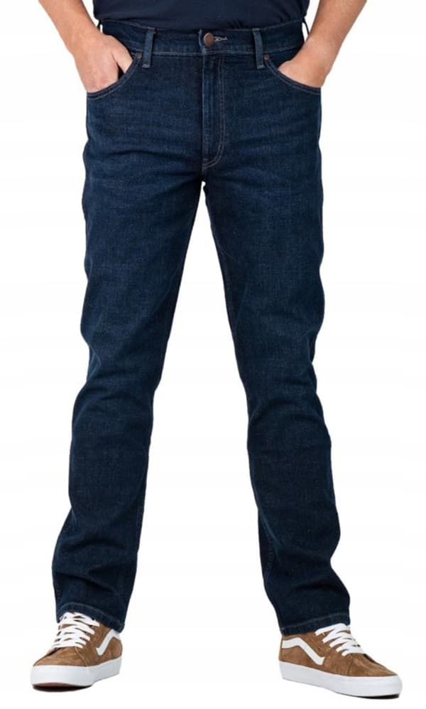 Wrangler GREENSBORO Wonderwall LET FABRIKERET MARINEBLÅ DENIM W46 L34