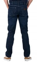 Miniatyrbillede 4 af 7: Wrangler GREENSBORO Wonderwall LET FABRIKERET MARINEBLÅ DENIM W46 L34