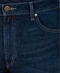 Miniatyrbillede 6 af 7: Wrangler GREENSBORO Wonderwall LET FABRIKERET MARINEBLÅ DENIM W46 L34