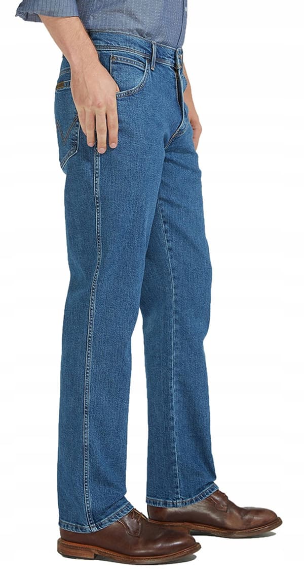 Wrangler REGULAR Stonewash DURABLE JEANS CLASSIC TYPE Pewex W31 L32