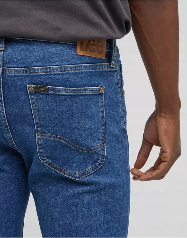 Lee MALONE SKINNY Stenblå Mellanstora Skor W31 L32