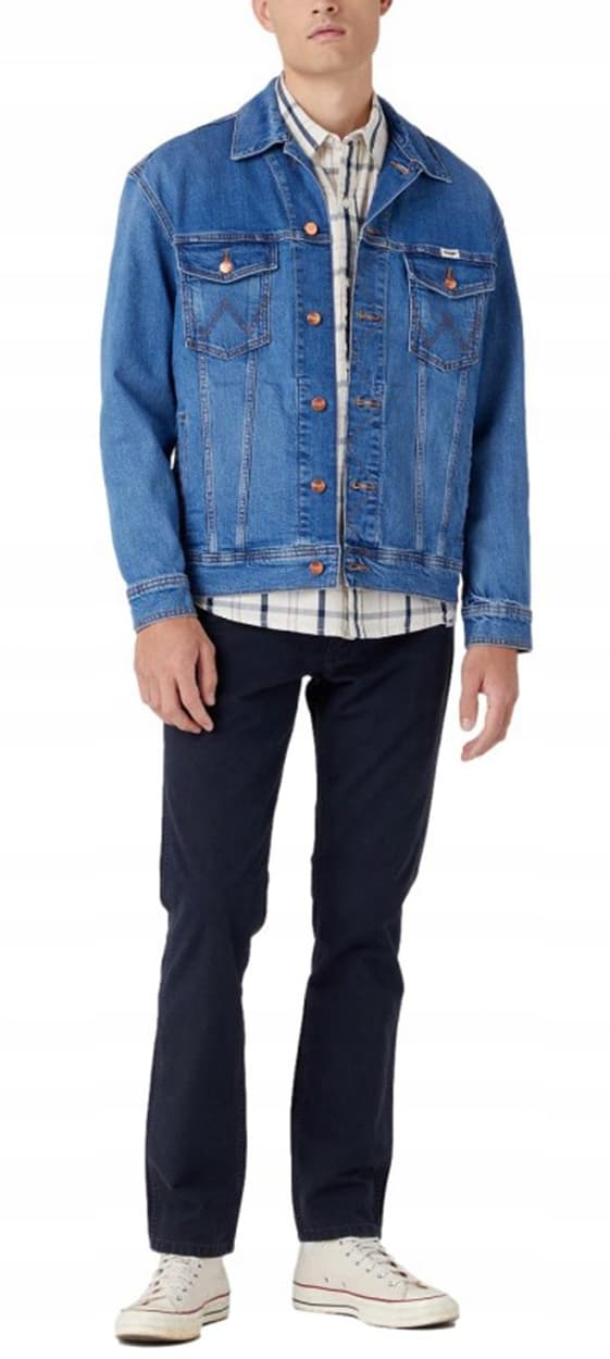 Wrangler GREENSBORO Mørk Marineblå UDEN STRETCH W32 L34