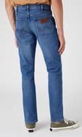 Miniatyrbild 4 av 7: Wrangler LARSTON SLIM Rökfärgade THERMOJEANS W30 L32