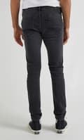Miniatyrbillede 4 af 8: Lee MALONE SKINNY Mørke Side GRÅ SKINNY BUKSER W30 L32