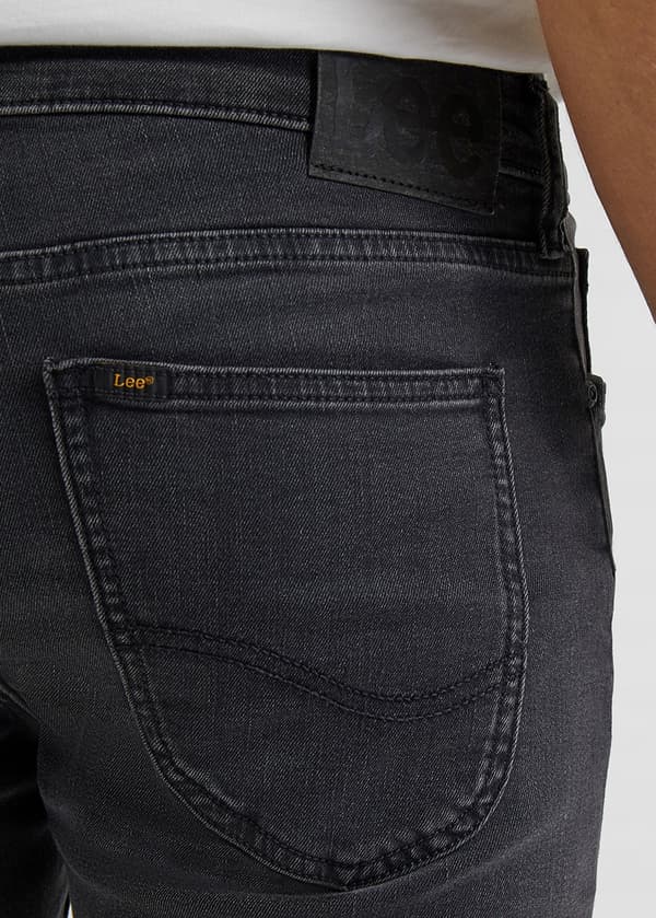 Lee MALONE SKINNY Mørke Side GRÅ SKINNY BUKSER W30 L32