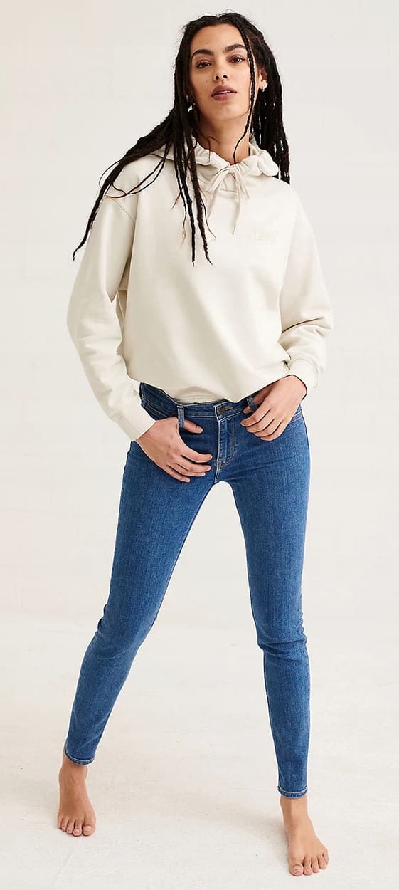 Lee SCARLETT SKINNY Mid Lexi SKINNY DENIM W27 L31