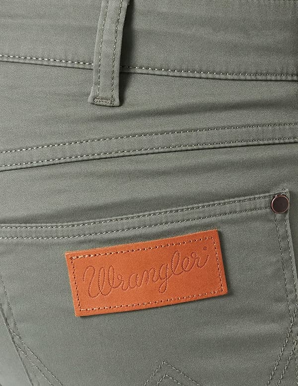 Wrangler LARSTON SLIM Dusty Olive GREEN W32 L34