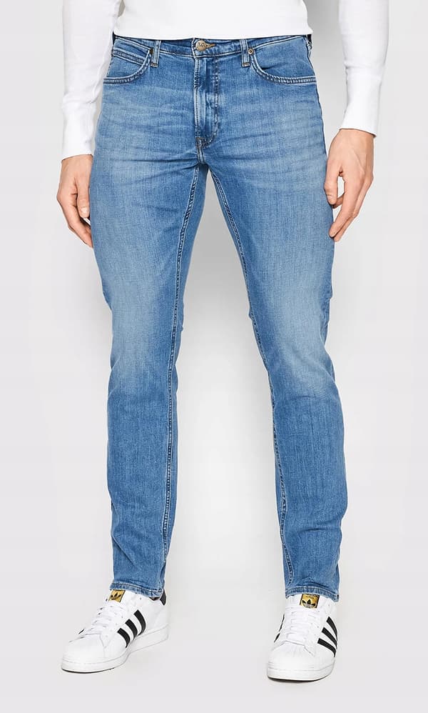 Lee LUKE SLIM TAPERED -kengät, käytetty Cody-tuubissa, W31 L32