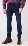 Miniatyrbillede 3 af 7: Wrangler Bryson Skinny This Moment Marineblå Jeans W30 L32