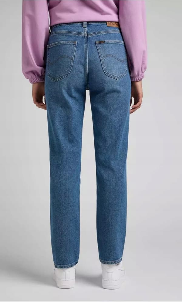 Lee CAROL RAKA MidTrashed MOM JEANS W28 L35