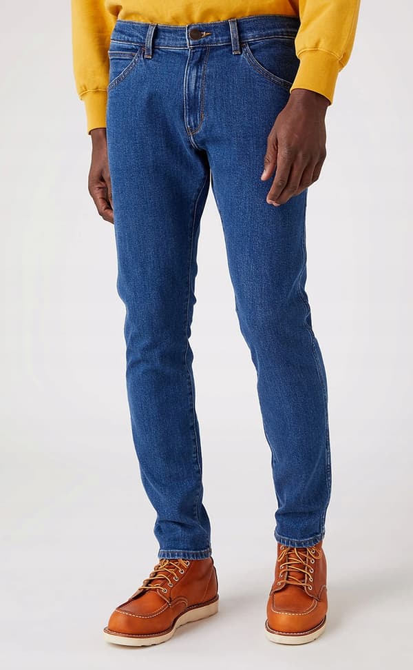 Wrangler BRYSON SKINNY Revival SKINNY MÖRK DENIM W36 L34
