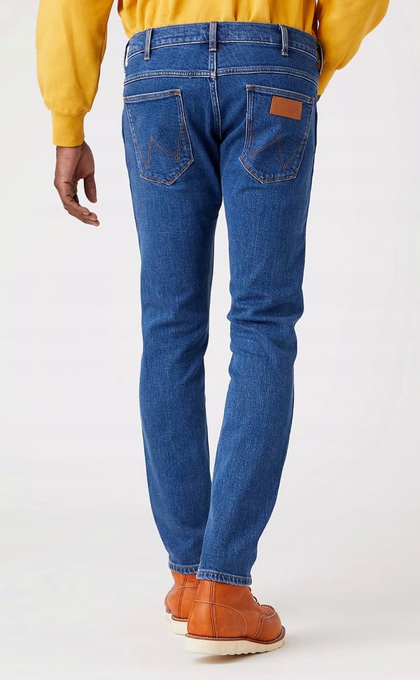 Wrangler BRYSON SKINNY Revival SKINNY MÖRK DENIM W36 L34