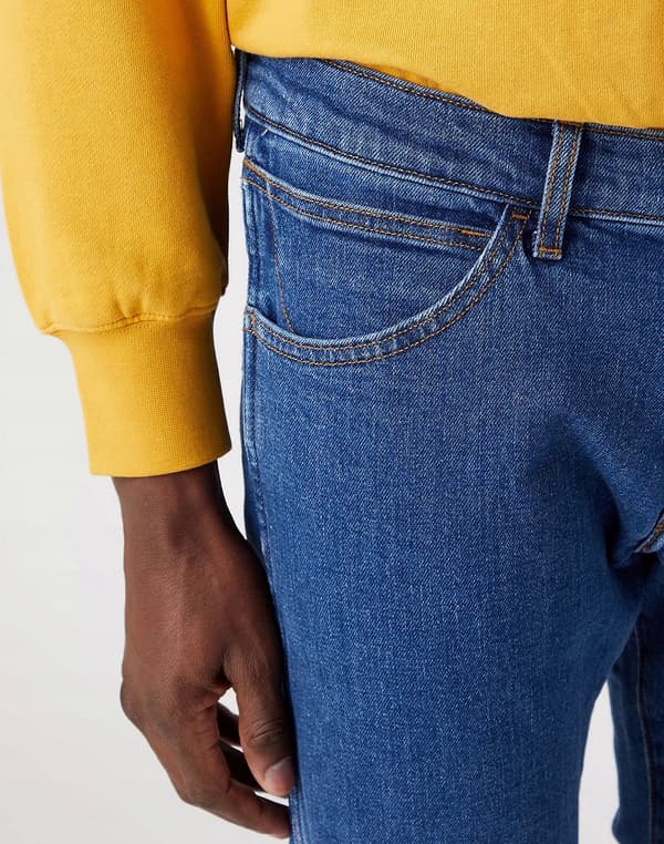 Wrangler BRYSON SKINNY Revival SKINNY MÖRK DENIM W36 L34