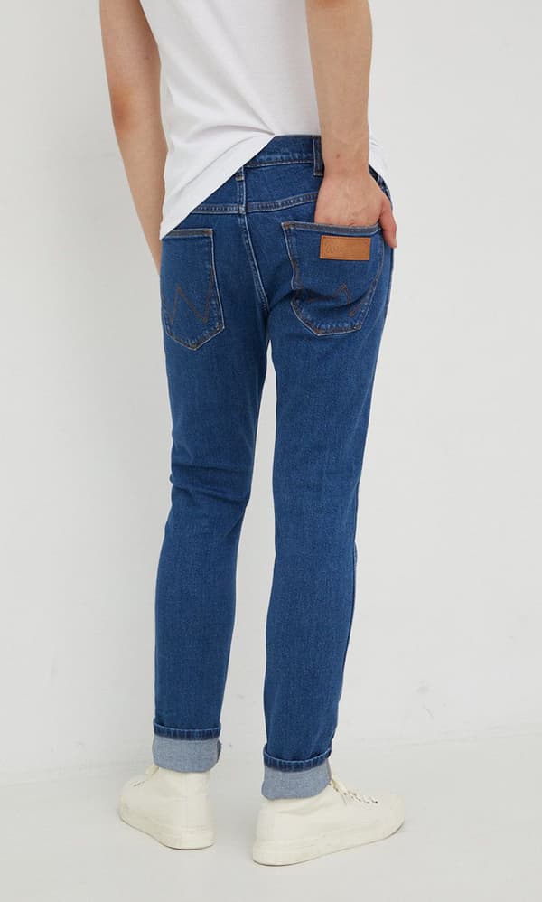 Wrangler BRYSON SKINNY Revival SKINNY MÖRK DENIM W36 L34