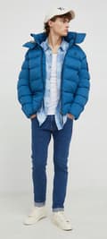 Miniatyrbild 10 av 11: Wrangler BRYSON SKINNY Revival SKINNY MÖRK DENIM W36 L34
