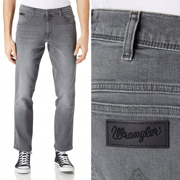 Wrangler TEXAS SLIM FUNK GREY miesten kengät W38 L34