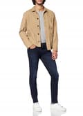 Pikkukuva 5 / 8: Lee LUKE SLIM DARK PARK NAVY BLUE SKINNY PANTS W30 L32