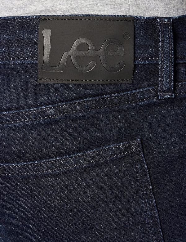 Lee LUKE SLIM DARK PARK NAVY BLUE SKINNY PANTS W30 L32