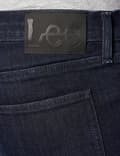 Pikkukuva 7 / 8: Lee LUKE SLIM DARK PARK NAVY BLUE SKINNY PANTS W30 L32
