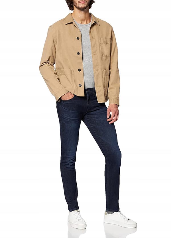 Lee LUKE SLIM MØRK PARK MARINEBLÅ SKINNY BUKSER W29 L32