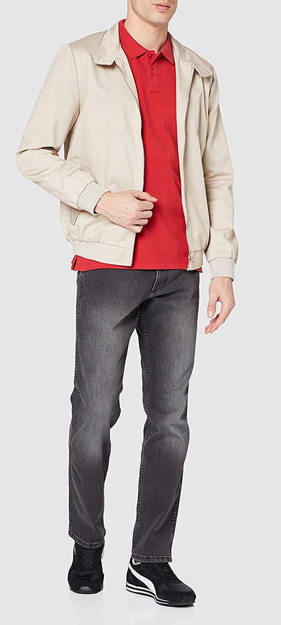 Wrangler Greensboro Grå Dustgrå Herr W38 L30