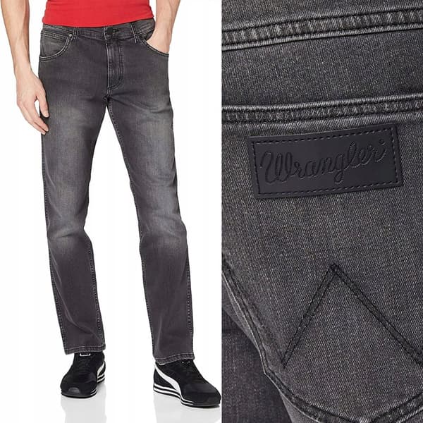 Wrangler Greensboro Grå Dustgrå Herr W38 L30