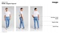 Pikkukuva 8 / 8: Wrangler RIVER TRUE TAPERED Far Away CLASSIC TAPERED DARK DENIM W31 L34