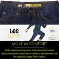 Miniatyrbild 9 av 9: Lee SLIM FIT Extreme Motion MVP Rinse FITTED BEKVÄM MARINBLACK W34 L32