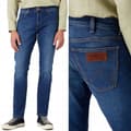 Miniatyrbild 1 av 8: Wrangler LARSTON SLIM TAPERED For Real TAPERED DARK DENIM W36 L34
