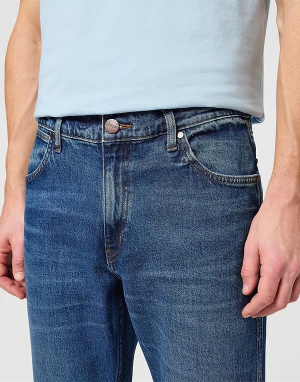 Wrangler River Seeing Double Klassisk konisk mørk denim W31 L32