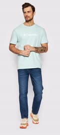 Miniatyrbild 5 av 7: Wrangler Greensboro Blå Arcade Weather Anything Mörka Jeans W44 L32